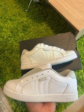 Globe Men's Focus White Skate Shoes